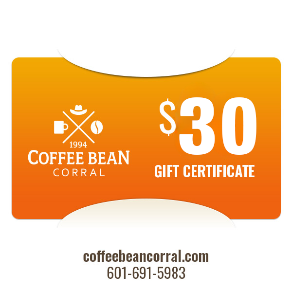 $30 Gift Certificate GIFTCERTS30