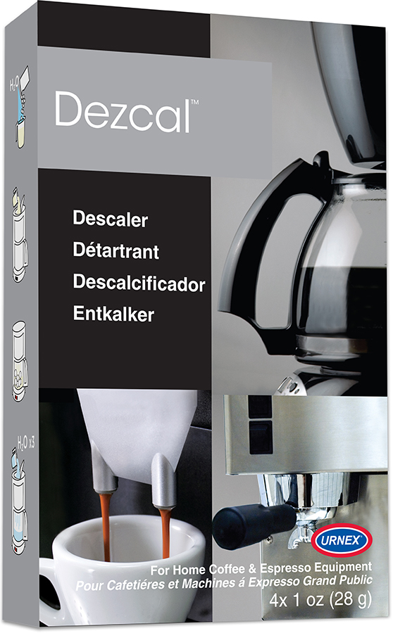 Urnex DEZCAL Coffee Machine Descaling Powder Coffee Bean