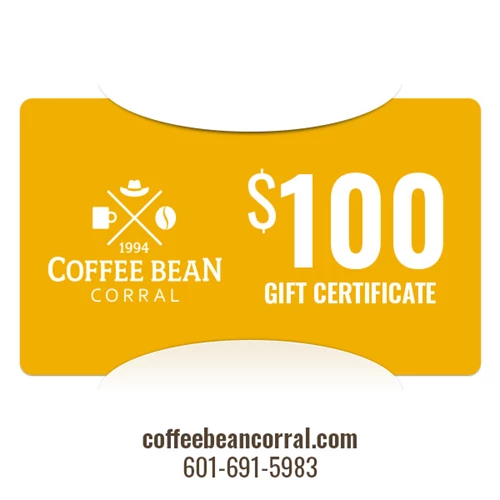$100 Gift Certificate GIFTCERTS100