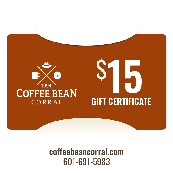 $15 Gift Certificate GIFTCERTS15