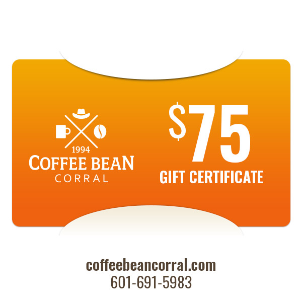 $75 Gift Certificate GIFTCERTS75