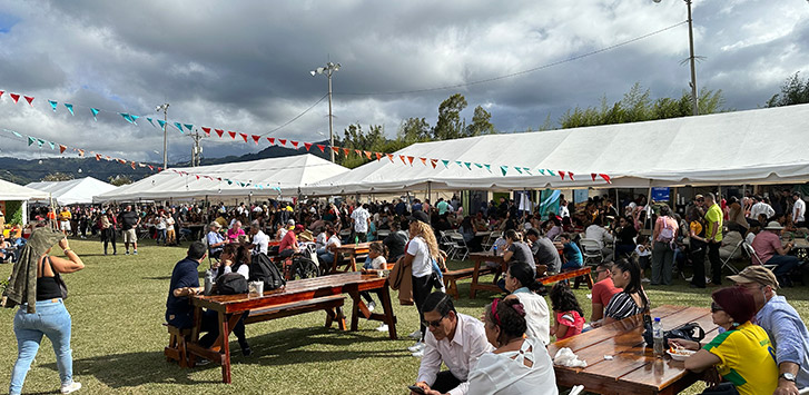 A coffee festival