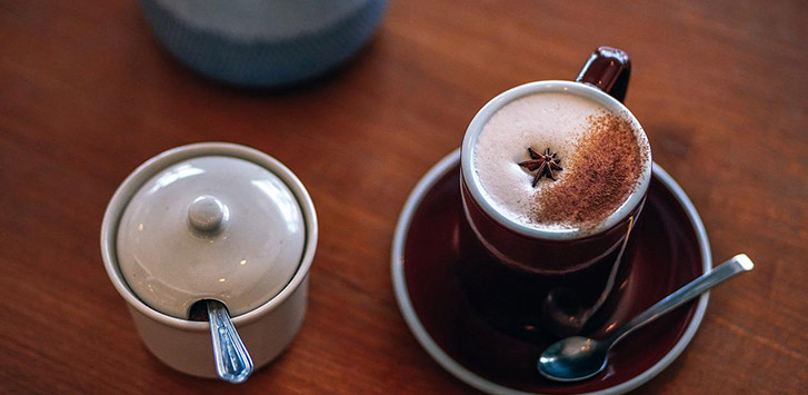 Kaapi coffee in a mug