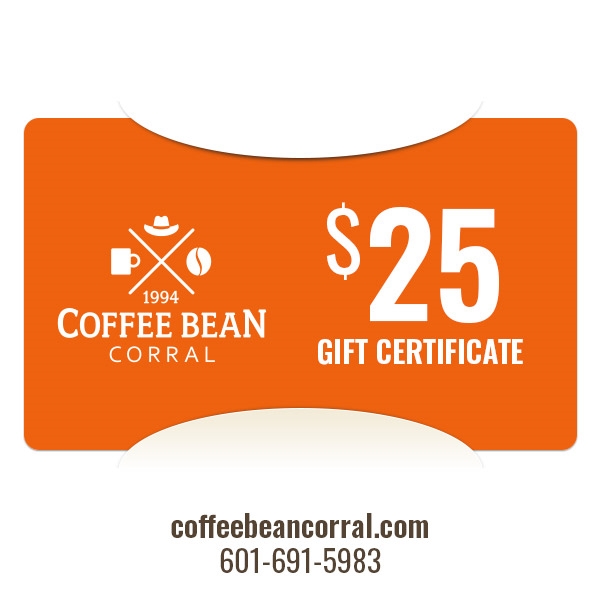 $25 Gift Certificate GIFTCERTS25