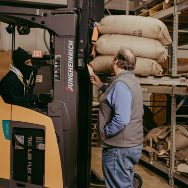 Coffee Bean Corral wharehouse